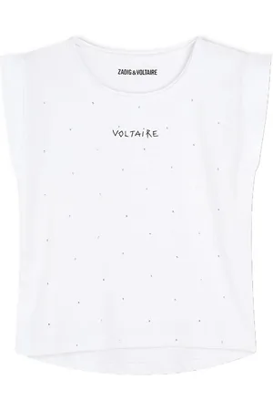 Zadig & Voltaire T-shirt - Hvid m. Similisten