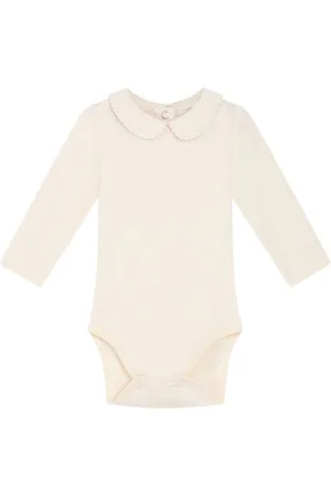 Hust and Claire Body l/Ã¦ - Uld/Bambus - Beate - Ecru