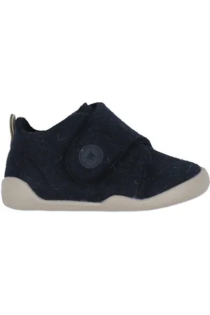 WHEAT Hjemmesko - Uld - Fleecy - Navy