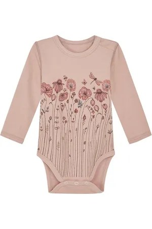 Hust and Claire Body l/Ã¦ - Uld/Bambus - Baloo - Rose Cloud m. Bl
