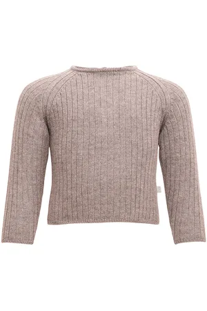 Minimalisma Bluse - Strik - Uld/Cashmere - Inspire - Light Hasel