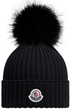 Moncler Hue - Strik - Uld - Navy m. Kvast