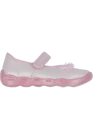 Superfit Ballerina Hjemmesko - Bubble - Rosa/Hvid