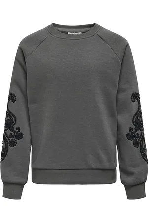 ONLY Sweatshirt - KogEaston - Magnet/Black