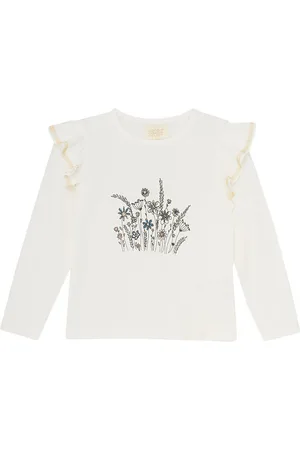 Creamie Bluse - Cloud