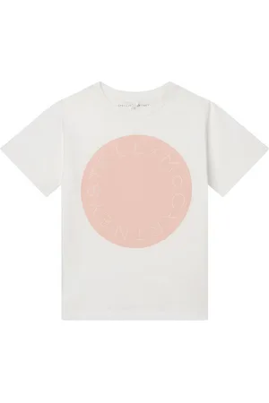 Stella McCartney T-shirt - Ivory m. Rosa