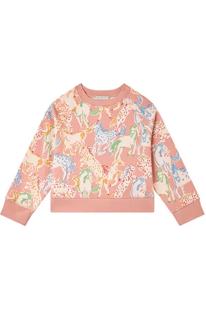 Stella McCartney Sweatshirt - Rosa m. Heste