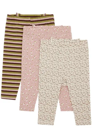Hust and Claire Leggings - 3-pak - Liva - Dusty Rose