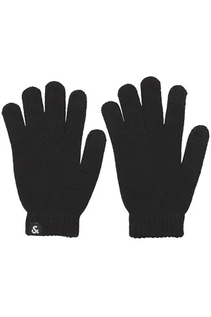 JACK & JONES Handsker - Strik - Noos - JacBarry - Sort