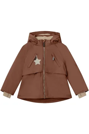 Mini A Ture Vinterjakke - Algeana Fleece - Rootbeer Brown