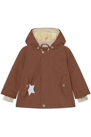 Mini A Ture Vinterjakke - Matwally Fleece - Rootbeer Brown