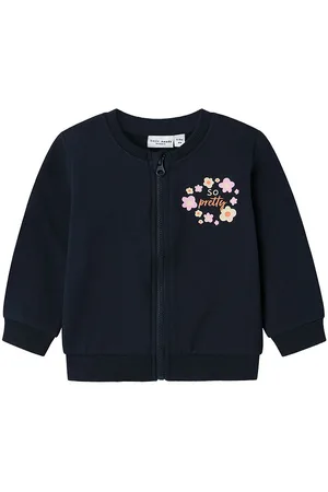 NAME IT Sweatcardigan - NbfVrille - Darl Sapphire/Flowers