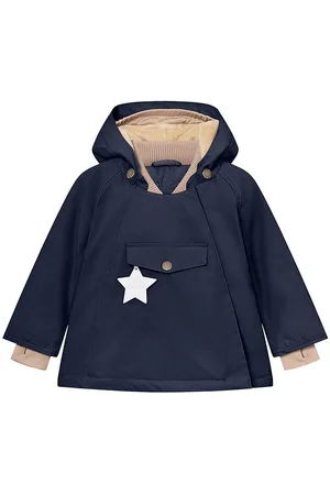 Mini A Ture Vinterjakke - Wang Fleece - Outer Space