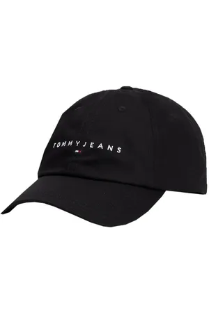 Tommy Hilfiger Kasket - Linear Logo - Sort