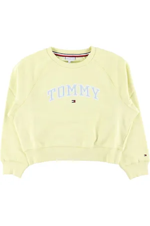 Tommy Hilfiger Sweatshirt - Lemon Zest m. LyseblÃ¥
