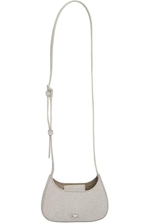 Emporio Armani Skuldertaske - SÃ¸lv m. Glimmer