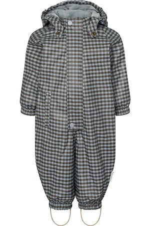 Marmar Copenhagen Regndragt m. Fleece - PU - Orion - Espresso Check