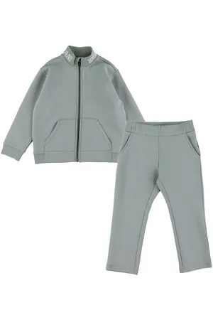 Emporio Armani Cardigan/Bukser - Silver Blue