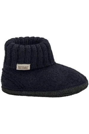 Huttelihut Hjemmesko - Uld - Dark Navy