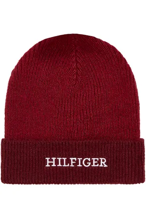 Tommy Hilfiger Hue - Strik - Monotype - Rouge