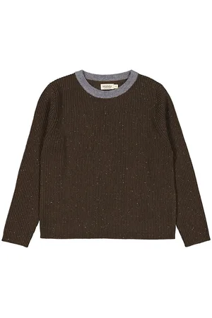 Marmar Copenhagen Bluse - Uld - Rib - Tano - Nori Green Nebs