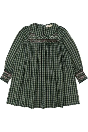 Marmar Copenhagen Kjole - Dabina - Dark Leaf Check