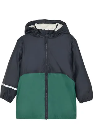 CeLaVi Regnjakke m. Fleece - Navy
