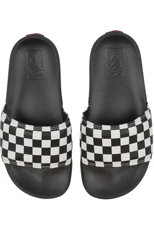 Vans Badesandaler - La Costa Slide - Chekerboard - True White/So