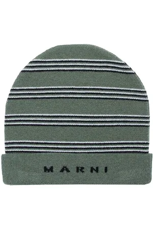 Marni Hue - Strik - Deep Lichen Green m. Striber