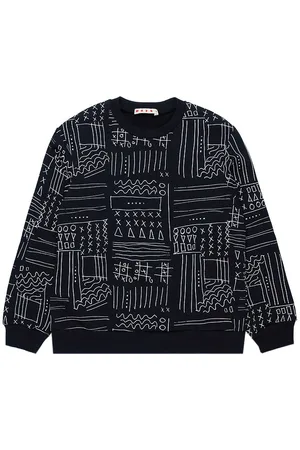 Marni Sweatshirt - Sort/Hvid