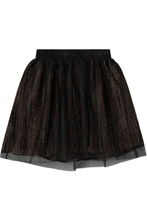 NAME IT Nederdel - NKFNiglitter Skirt - Black