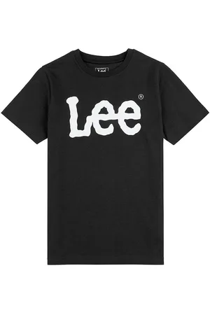 Lee T-shirt - Wobbly Graphic - Sort