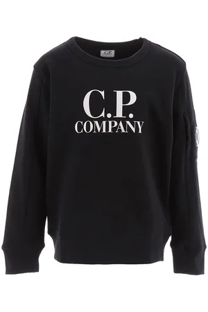 C.P. Company Sweatshirt - Sort m. Hvid