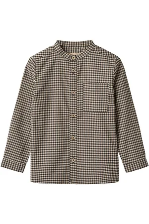 WHEAT Skjorte - Willum - Raven Check