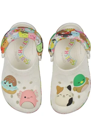 Crocs Sandaler - Classic Clog K - Hvid m. Squishmallows