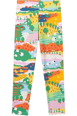 Stella McCartney Leggings - Multifarvet m. Landskab