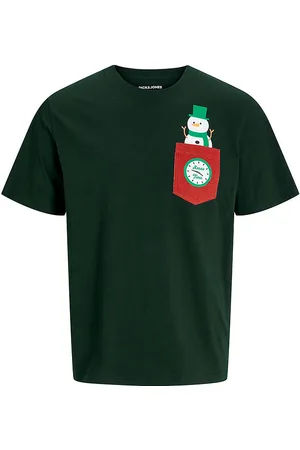 JACK & JONES T-shirt - JjXmas - Scarab
