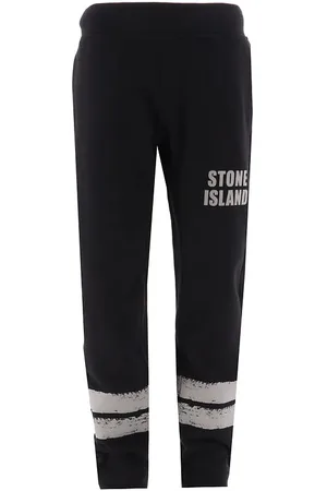 Stone Island Sweatpants - Sort m. Refleks