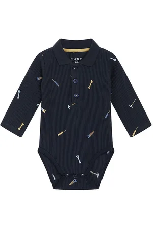 Hust and Claire Polobody l/Ã¦ - Rib - Bendy - Navy m. VÃ¦rktÃ¸j