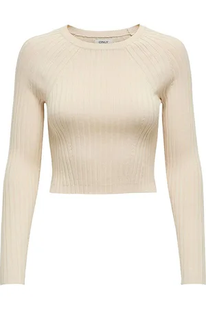 ONLY Bluse - KogMeddi - Rib - Birch