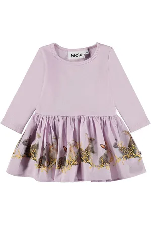 Molo Kjole - Candi - Purple Bunnies