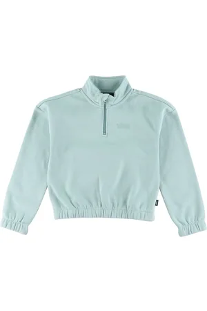 Vans Sweatshirt - Half Zip Mock - Gray Mist