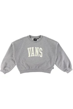 Vans Sweatshirt - Stadium Loose Crew - Cement Heather