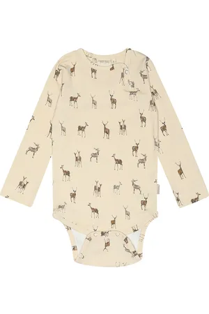 Petit Piao Body l/Ã¦ - Deer AOP