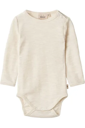 WHEAT Body l/Ã¦ - Uld - Lucca - Eggshell Melange