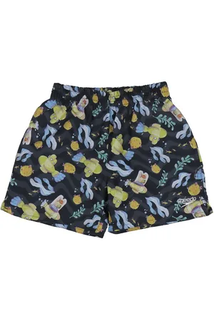 Speedo Badeshorts - Black/Bluegold