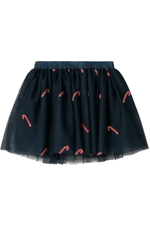 NAME IT Nederdel - NmfVeross - Dark Sapphire/Sugercane