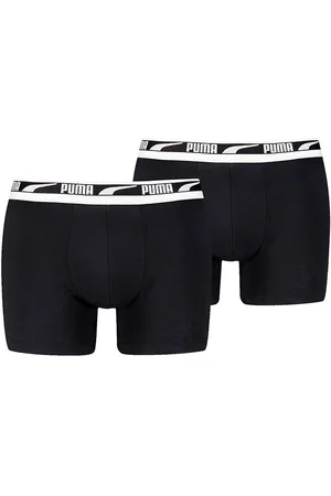 PUMA Boxershorts - 2-pak - Everyday Multi Logo - Sort