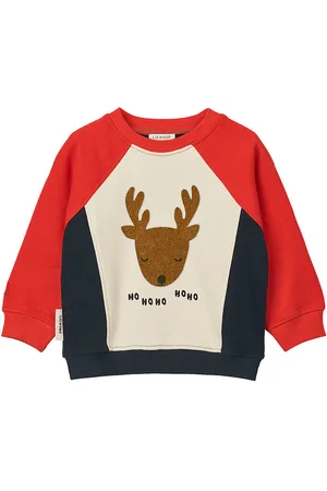 Liewood Sweatshirt - Aude - Holiday Reindeer/Sandy