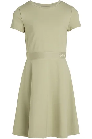 Calvin Klein Kjole - Logo Tape - Misty Vale
